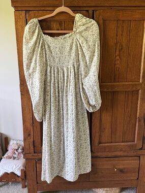 Nothing Fits But Floral Midi Dress